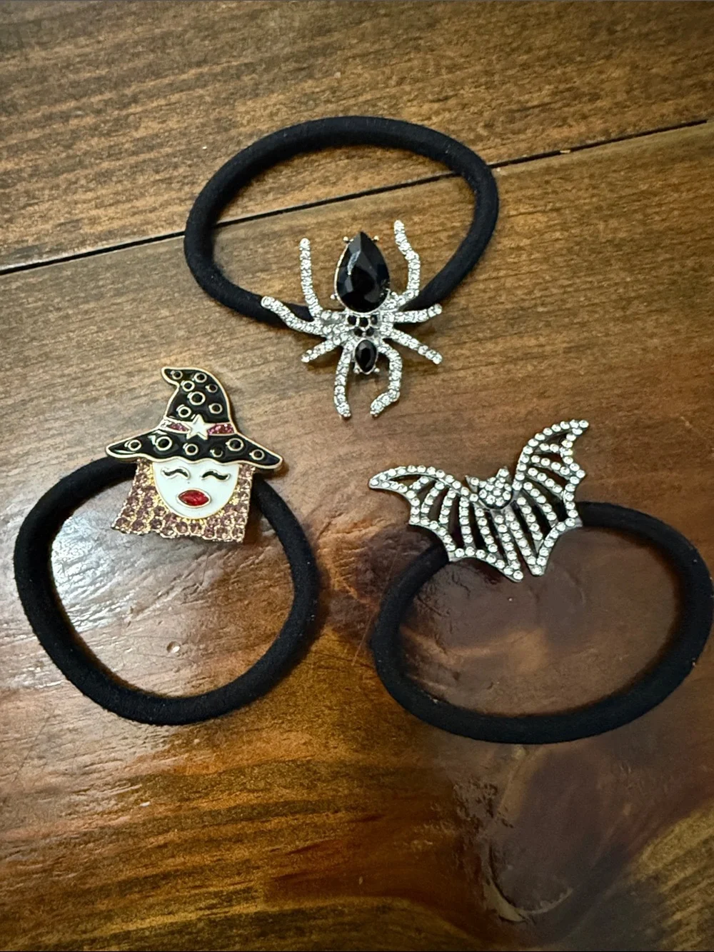 Set of 3 Halloween 🎃 Hair ties